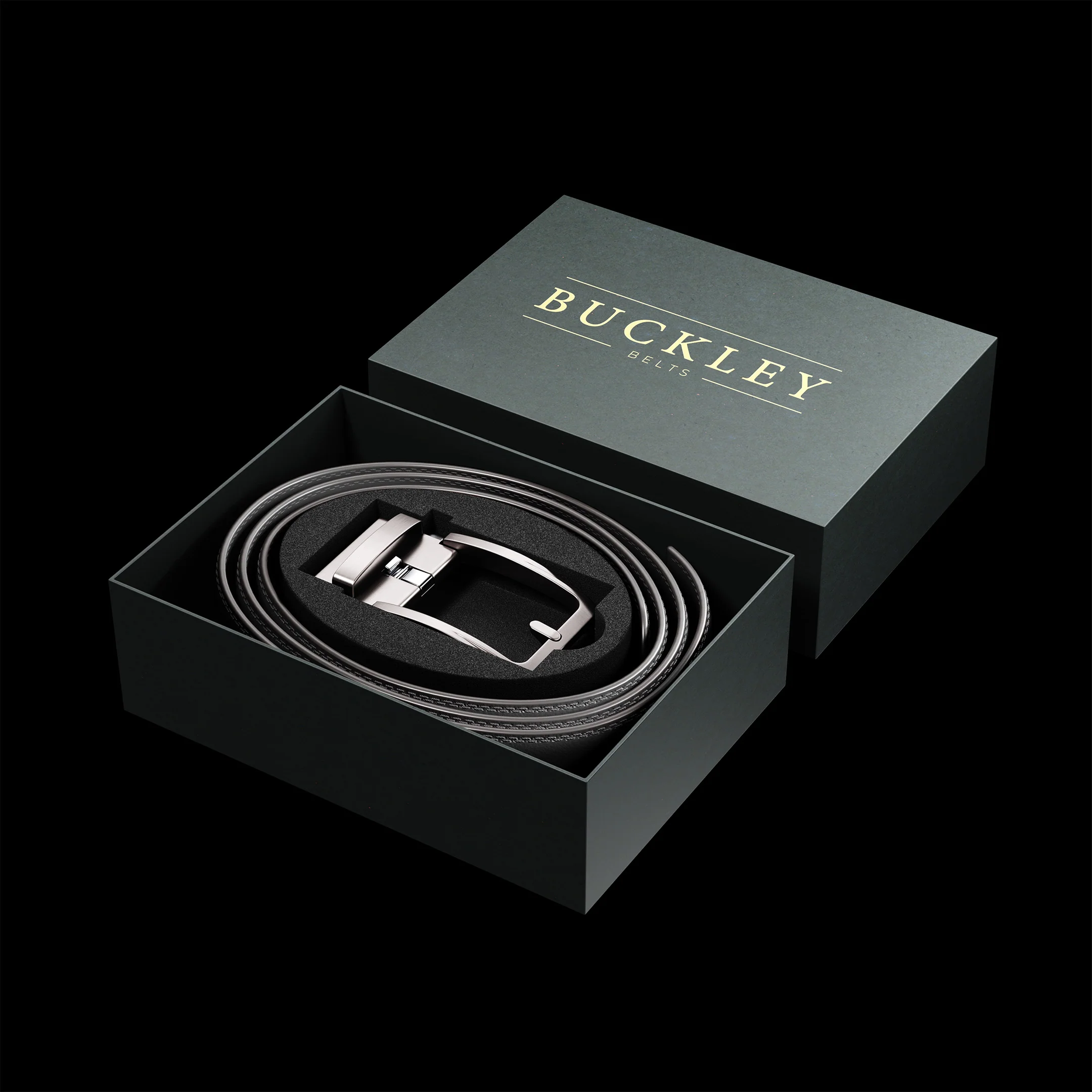 Buckley Belt | Gray Vegan - Image 4